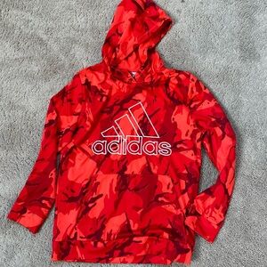 Adidas Boys Youth XL hooded sweatshirt